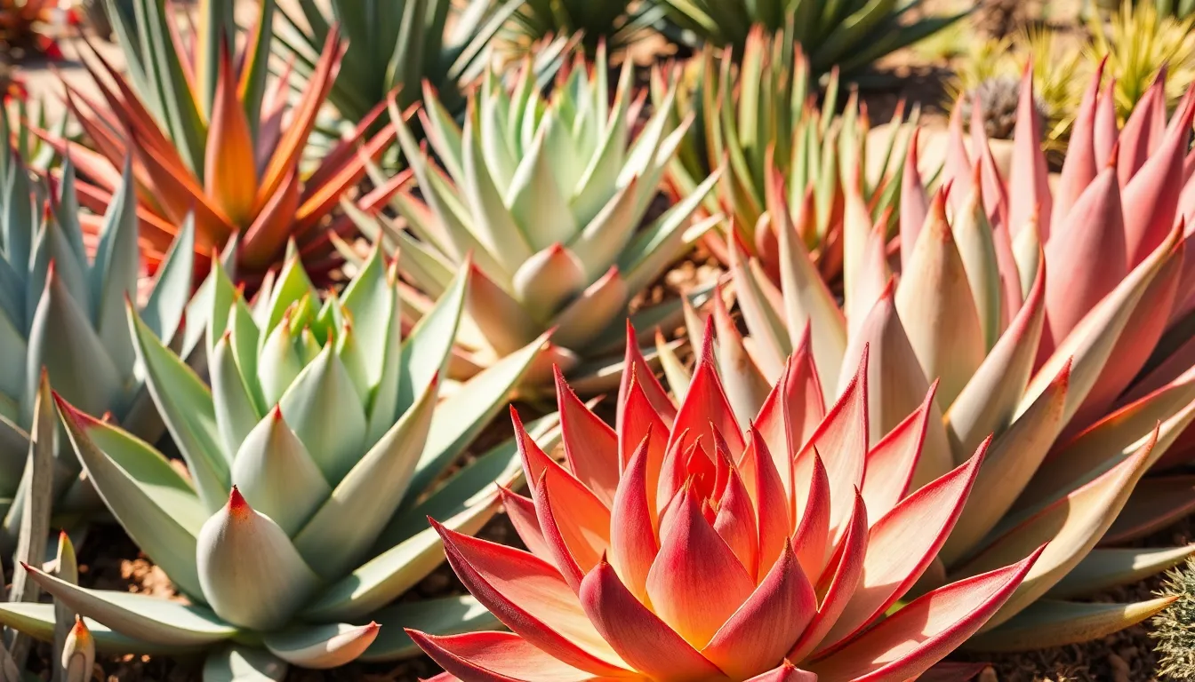identification agave plant types